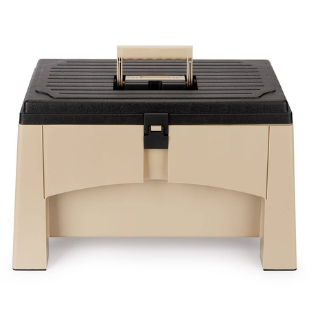 Stool with storage compartment Yolco ST2 SAND