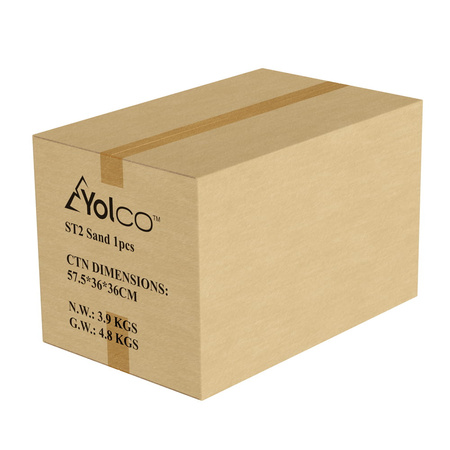 Stool with storage compartment Yolco ST2 SAND