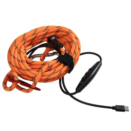 SUNNYSIDE lina LED 6m USB-C czerwony outdoor wodoodporna odstrasza owady