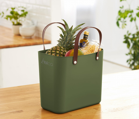 Yolco torba Multibag Albula 25 l z tworzywa z recyklingu, zielona