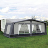 CAMPTECH Jade 15 caravan travel awning - circumference 1000-1025 cm, Camptex All Season, 4 windows, poles sold separately