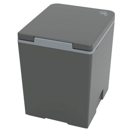 Trelino Evo L toaleta kompostująca separacyjna antracyt, 10 l / 10 l, soft-close, bez wody i chemii