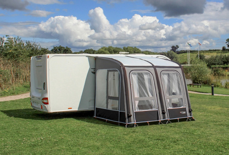 CAMPTECH Opal Air 300 inflatable partial awning for motorhomes and caravans with a lifting roof - width 300 cm, attachment height 265-280 cm, Camptex All Season, 26.1 kg