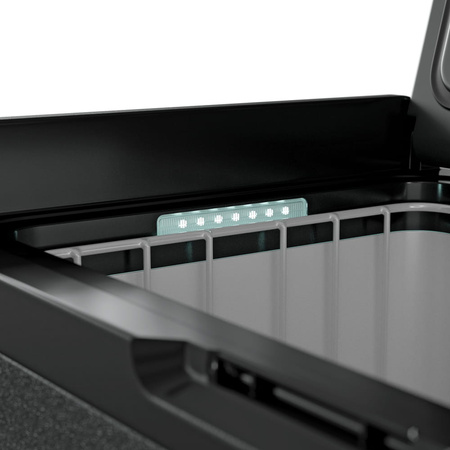 Yolco przenośna lodówka kompresorowa TCX60 60 l, dwustrefowa, Carbon