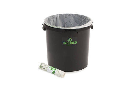 TROBOLO compostable inlays small, corn starch, 10 pcs - for 6.5 l container and BilaBox