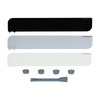 Base Plate with Magnet MagSpike Set L+ with Integrated Hooks, black