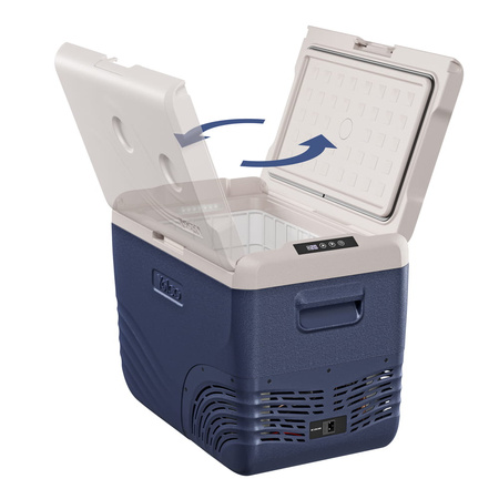 Yolco przenośna lodówka kompresorowa NX40 37 l, niebieska