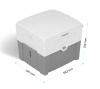 TROBOLO WandaGO portable separating toilet with adjustable height - camper and van, no water or chemicals