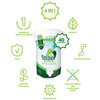 Solbio Original 1600 ml - plant-based 4in1 portable toilet fluid, 40 doses, eucalyptus and mint