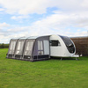 CAMPTECH Opal Air 200 inflatable partial awning for caravans - width 200 cm, attachment height 235-255 cm, Camptex All Season, 19.6 kg