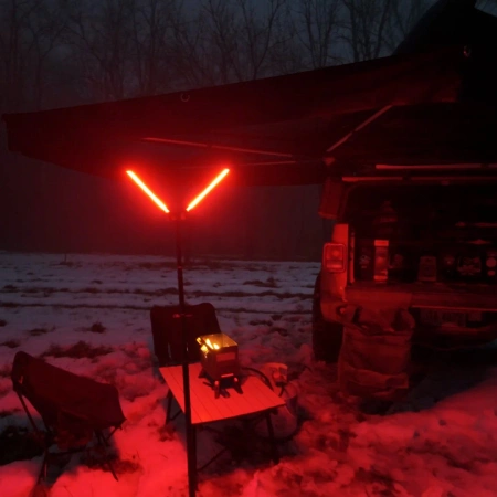 BougeRV Telescopic Camping Light, 15600mAh