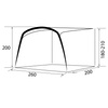 Brunner Skia Auto-Up Black Roof Tent with Air Tube, Polycotton