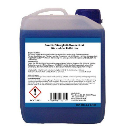 Sanitary Concentrate WC Blue