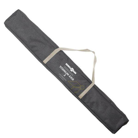 Stół kempingowy Titanium Axia marki Brunner z rolowanym blatem, 122 cm
