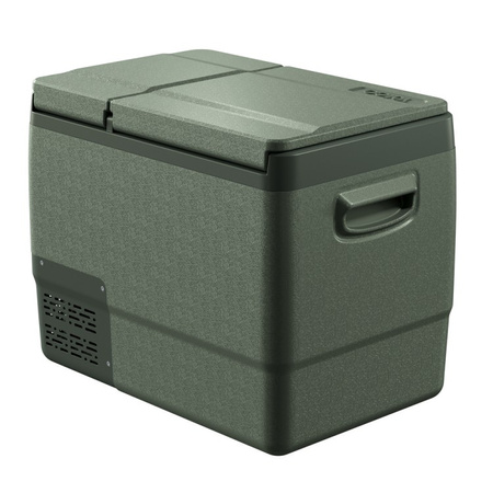Yolco przenośna lodówka kompresorowa DX40 39 l, dwustrefowa, pistacjowa