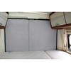 HINDERMANN PREMIO 2-part rear door insulation for Fiat Ducato H2, light beige, magnetic mounting