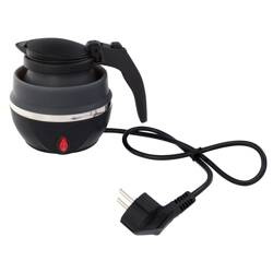 Czarny składany czajnik elektryczny 0.8 l  1100 W EuroTrail