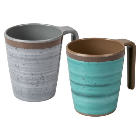 Mug Halo, 4 Pcs., grey