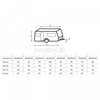Brunner Design 12M caravan cover 700-750 cm - 750 x 250 x 220 cm, 4-layer breathable fabric