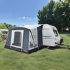 Przedsionek dmuchany częściowy CAMPTECH Kristal Air 220 - 220 x 255 x 250 cm (szer. x wys. x gł.), Camptex Touring, 9,45 kg