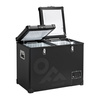 Indel B STEEL TB92DD 83L fridge-freezer - two-chamber with double thermostat