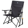 GCI Outdoor fotel bujany turystyczny Comfort Pro Rocker składany antracyt