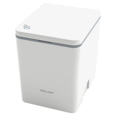 Trelino Evo L toaleta kompostująca separacyjna biała, 10 l / 10 l, soft-close, bez wody i chemii