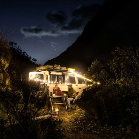 Lampki LED USB zewnętrzne 10m 100 diod SUNNYSIDE do ogrodu i campingu