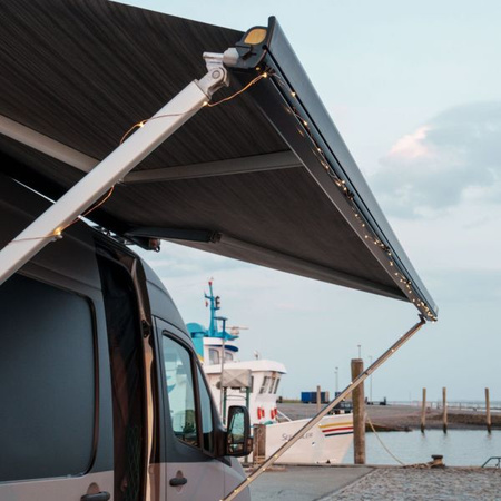 String Light Holder for Piping Rail