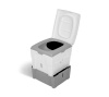 TROBOLO WandaGO portable separating toilet with adjustable height - camper and van, no water or chemicals