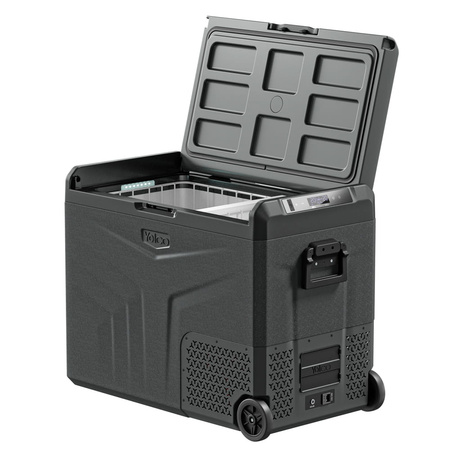 Yolco przenośna lodówka kompresorowa TCX60 60 l, dwustrefowa, Carbon