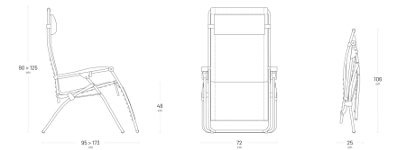 Reclining Chair RSX Clip AC
