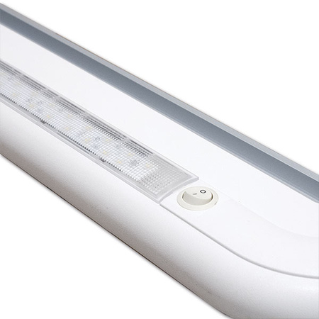 ExtraVENT 70 Evo - świetlik dachowy 70 x 50 cm do kampera i przyczepy, podwójna kopuła, LED 4500 K, wentylacja wymuszona, plisowana roleta i moskitiera, dach 25-60 mm