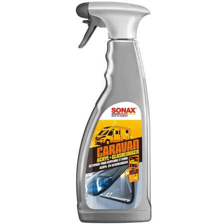 SONAX CARAVAN środek do czyszczenia szkła akrylowego 750 ml - okna kampera