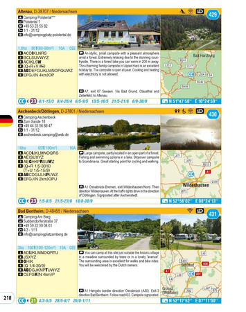 Karta rabatowa ACSI CampingCard 2025 z przewodnikami (ang)