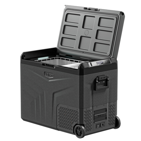 Yolco przenośna lodówka kompresorowa TCX60 60 l, dwustrefowa, Space Grey