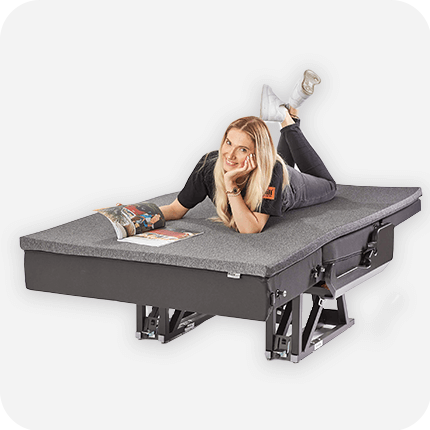 Nakładka na materac Froli Comfort dla modułu Schnierle SL3 o szerokości 120 cm