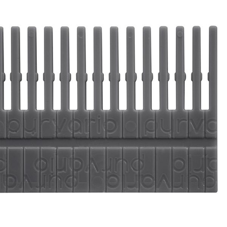 System organizacji szuflad purvario eStow Bar – light grey – 8 przegród